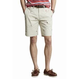 Polo Ralph Lauren Men's Nautical Embroidered Classic Fit Chino Sz 34 Retails $98